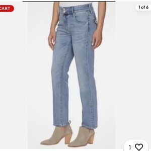 HUDSON LOS ANGELES MID-RISE Straight Jeans/Pants Women’s nwt